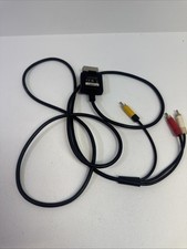 Microsoft Xbox 360 Genuine Official OEM Composite A/V Cable X821376-001 Used