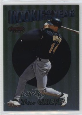 1999 Bowman's Best Rookie of the Year Ben Grieve #ROY1 0c41