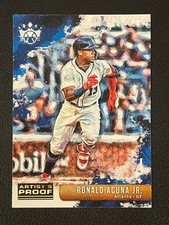 Ronald Acuna Jr 2019 Diamond Kings Baseball Artist's Proof Braves 40