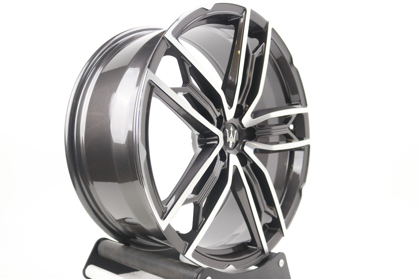 21" Staggered FORGED Maserati Rims Wheels Set of 4 21x9 21x10.5 5x114.3