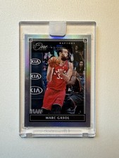 2019-20 MARC GASOL Panini One And One /99 Raptors #29 Sealed