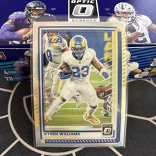 Panini 2025 Donruss Optic Kyren Williams Prizm #105 Los Angeles Rams Holo Prizm