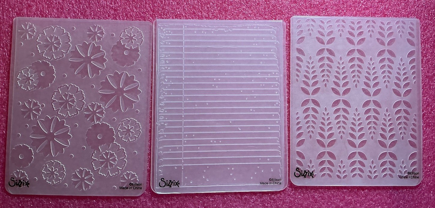 Sizzix Embossing Folder Bundle