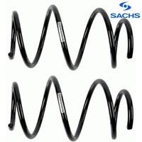 2X Fahrwerksfeder Sachs 993347 2 Federn Satz Federnsatz FüR BMW