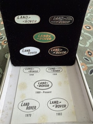 Land Rover Jubiläum Logo Pin Anstecker 5er Set 