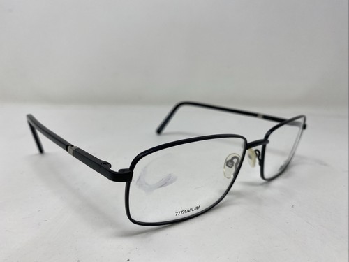 Marco de gafas de borde completo de metal negro Camelot Pure-T MAX T502 BK 61-18-150 1746 - Imagen 3 de 8