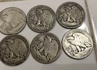 Lot of 18 Old Circu.U.S Liberty Walking 90% Silver Half Dollar Coins See Picture — photo 2