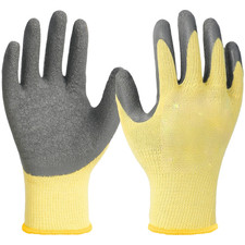 400V Rated Insulating Gloves Rubber Material with Comfort Fit and Durability