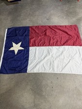 Large 70x46โ Texas State Flag Nylon Tidmore Flags Lone Star Made in USA