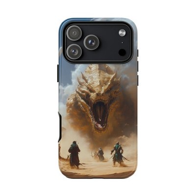 Phone Ink - iPhone/Galaxy/Pixel Case - Sands of Chaos Desert Dragon