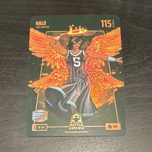Bo Jackson Battle Arena Halo First Edition #115 Halo Rookie Inspired Card