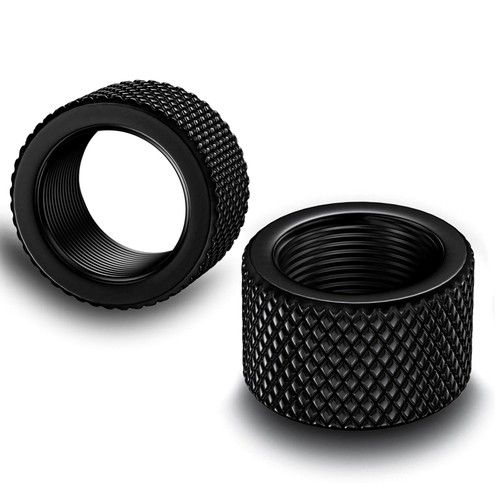 2Pack Thread Protector,5/8x24 Steel Thread Adapters (Black) | eBay