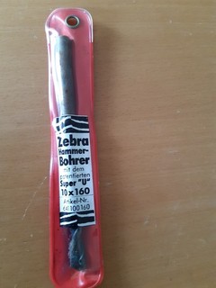 Würth Zebra Hammer Bohrer 10 x 160