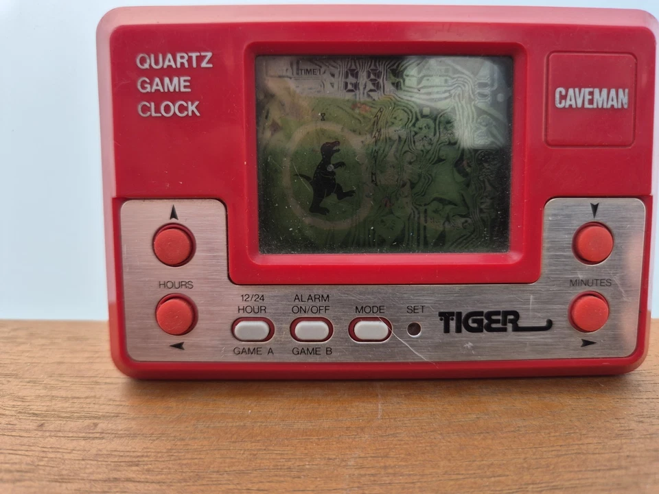 Tiger Electronics Handheld Caveman - Retro Games - LCD - 1982 - Vintage Toys - Bild 3 von 4