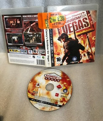 Tom Clancy's Rainbow Six: Vegas (PS3) PEGI 16+ Shoot 'Em Up