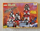 Lego 100% Complete NINJA 6093 Flying Ninja's Fortress Castle. Box. Book. INSURED