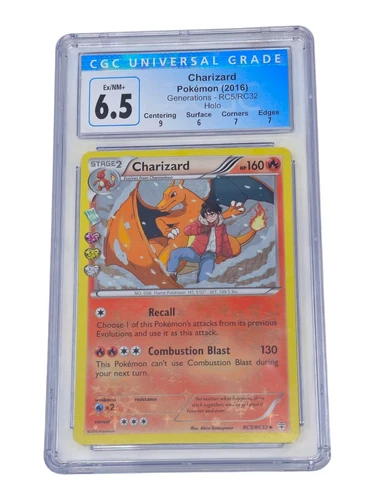 Charizard RC5/RC32 Generations Holo CGC 6.5 Ex/NM+ 6092