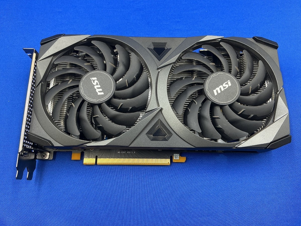 MSI RTX 3060 TI VENTUS 2X 8GB ジャンク NVIDIA MSI GeForce RTX 3060 Ti Ventus 2X OC 8GB DDR6 Graphics Card