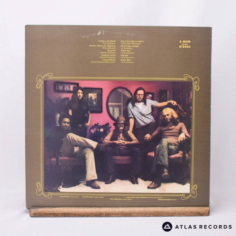 The Doobie Brothers Toulouse Street Reissue LP Album Vinyl Record - EX/EX - Image 4 of 4