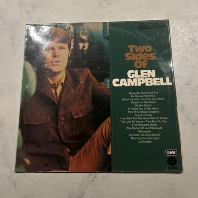 S1-GLEN CAMPBELL-TWO SIDES OF GLEN CAMPBELL-UK LP-1979-NM-Ballad of Jed Clampett