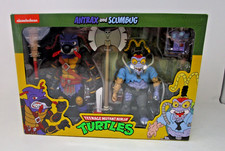 Antrax and Scumbug TMNT Cartoon NECA 2021 2-Pack New in Box Ninja Turtles