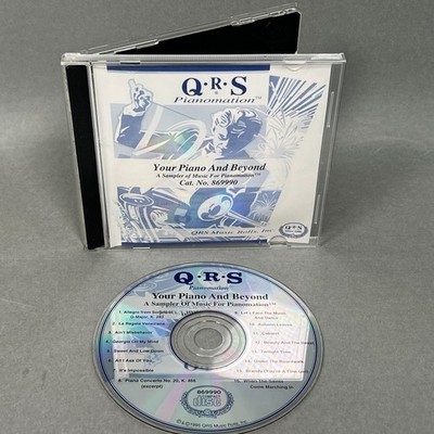 QRS PIANOMATION CD: Sampler Your Piano & Beyond; Cat. No. 869990 Classics