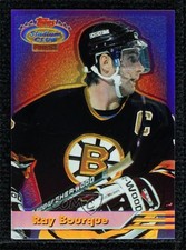1993-94 Topps Stadium Club Finest Test Refractor Ray Bourque #12 HOF 2s9
