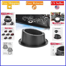 6.5 Inch Angled Waterproof Speaker Enclosure for UTV, RV, Car, Boat, Black