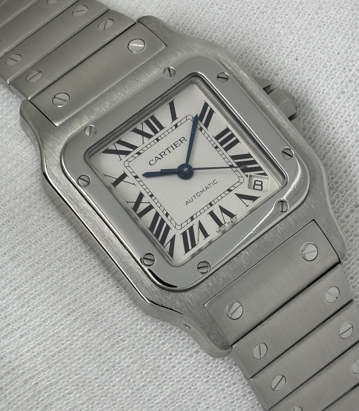 Cartier Santos Galbee Jumbo XL Stainless