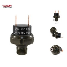 120-150 PSI Air Pressure Switch Tank Mount Type Thread 1/4" NPT 12V/24V for T...