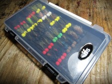 IFS 30 Irish wet fly Booby selection, boxed collection, fly fishing