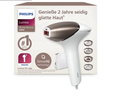 Philips Lumea IPL 8000 Series BRI948/00   IPL Haarentfernungsgerät mit SenseIQ.