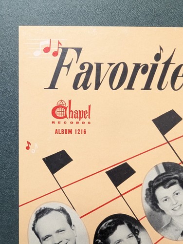 Favorite Trios Temple Trio Mixed Del Delker LP-1216 Chapel Records Vinyl Record - Picture 5 of 11