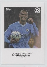 2023-24 Topps Simplicidad UEFA Club Competitions Polaroid Erling Haaland 15nq
