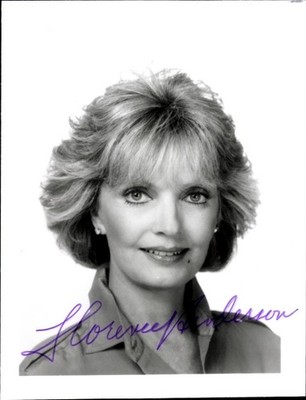 Foto Schauspielerin Florence Henderson, Portrait, Autogramm - 4070716