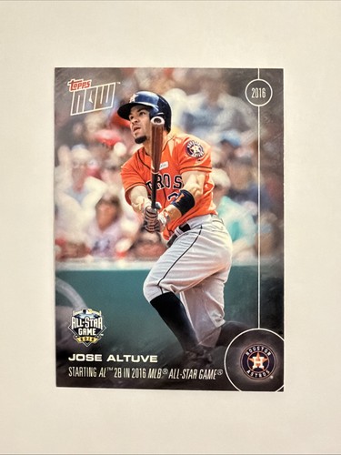 2016 Topps Now 214 Jose Altuve
