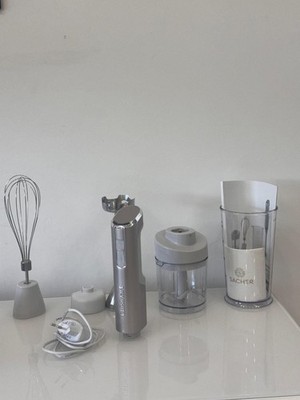 Cuisinart Kabelloser Stabmixer Pürieraufsatz Schneebesen Schale zum Mixen 250ml 