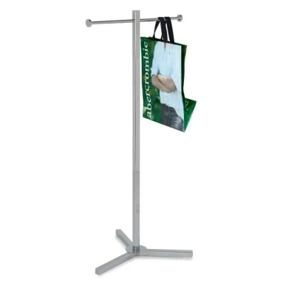 Econoco K39 Shopping Bag Rack W/2 Arms