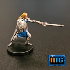 D&D Miniature and Card - Devotee of the Silver Flame #4 - Dungeons and Dragons