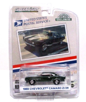 Greenlight Collectibles USPS Hobby Exclusive 1969 Chevrolet Camaro Z/28