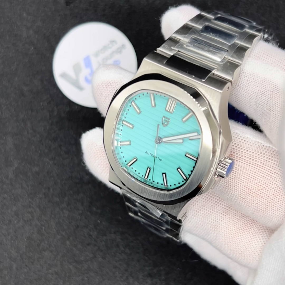 NUOVO PAGANI DESIGN PD 1727 Orologio Cronografo Sportivo da Uomo al Quarzo di Lusso con Vetro Zaffiro e Acciaio Inossidabile 316L Impermeabile 100M