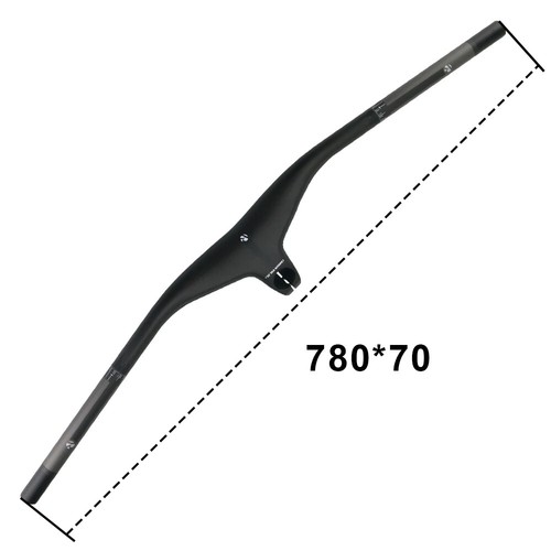 Carbon MTB Bicycle Integrated Handlebar and Stem 28.6mm-17 Degree 760/780/800mm - Picture 37 of 42