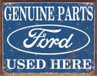 Ford 12.5x16 Licensed Metal Sign Desperate Enterprises USA