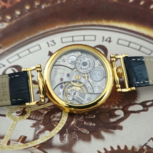 Vintage Watch USSR MARRIAGE MOLNIJA 3601 Men's mechanism 15 Jewels Gold case - Picture 2 of 15