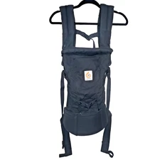 Ergo Baby Carrier Adapt Black Easy Snug Infant Insert Baby Wearing 100% Cotton