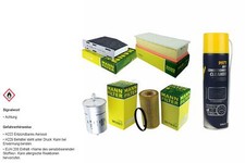 MANN FILTER Paket MANNOL Klimareiniger für VW Golf IV Cabriolet 1E7 2.0