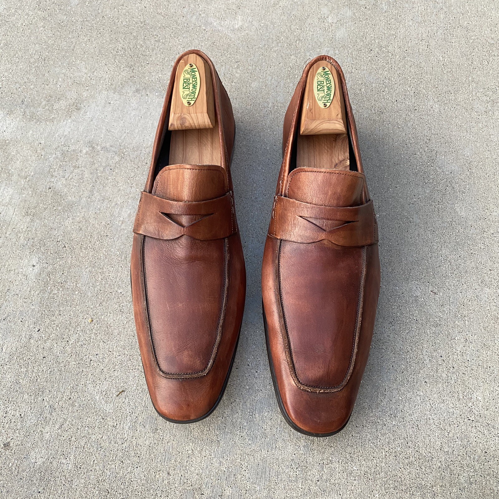 magnanni woven loafer