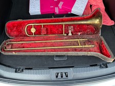 Elkhart Pan American Slide Trombone Antique Instrument