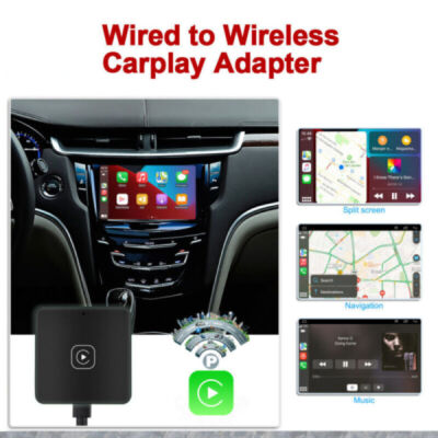 Wireless CarPlay Adapter Dongle Box USB Bluetooth Für Autoradio DHL