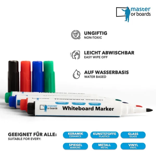 Grundausstattung für Flipcharts | Flipchart Zubehör-Set | Master of Boards - Bild 3 von 4